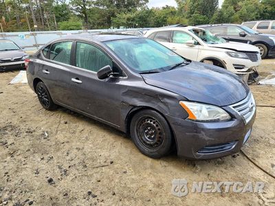 Czwarte zdjęcie samochodu z boku: 2014 NISSAN SENTRA SV VIN:3N1AB7AP5EL667811 - miniatura