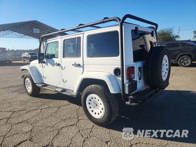 Drugie zdjęcie samochodu z przodu: 2016 JEEP WRANGLER UNLIMITED SAHARA VIN:1C4HJWEG6GL213844 - miniatura