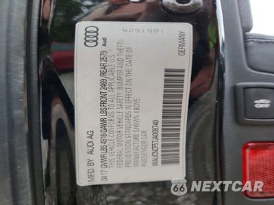 Zdjęcie 12 z 12 samochodu: 2018 AUDI A5 PRESTIGE VIN:WAUCNCF57JA008740 - miniatura