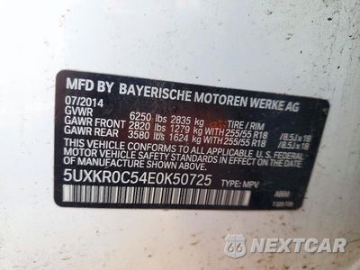 Zdjęcie 13 z 13 samochodu: 2014 BMW X5 XDRIVE35I VIN:5UXKR0C54E0K50725 - miniatura