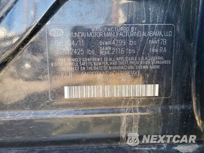 Zdjęcie 12 z 12 samochodu: 2012 HYUNDAI SONATA GLS VIN:5NPEB4AC4CH388390 - miniatura