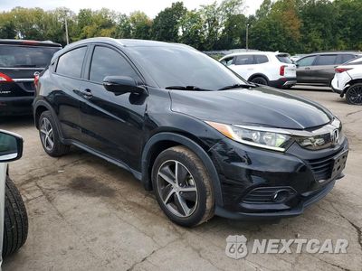 Czwarte zdjęcie samochodu z boku: 2022 HONDA HR-V EX VIN:3CZRU6H56NM744103 - miniatura