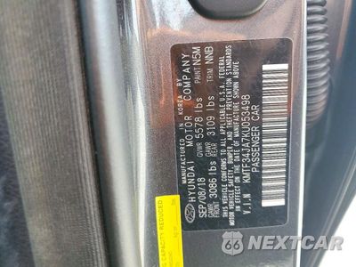 Zdjęcie 13 z 13 samochodu: 2019 GENESIS G90 PREMIUM VIN:KMTF34JA7KU053498 - miniatura