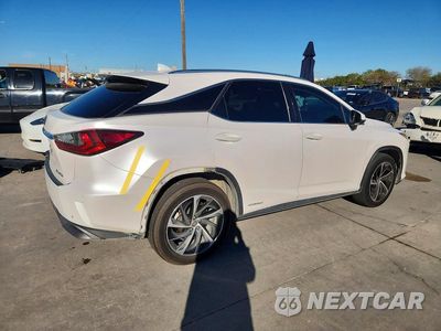 Trzecie zdjęcie samochodu z tyłu: 2017 LEXUS RX 450H BASE VIN:2T2BGMCA9HC019806 - miniatura