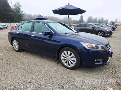 Czwarte zdjęcie samochodu z boku: 2013 HONDA ACCORD EXL VIN:1HGCR2F80DA158366 - miniatura