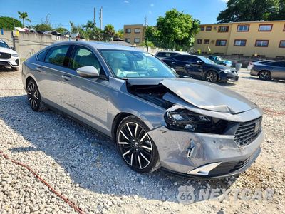 Czwarte zdjęcie samochodu z boku: 2025 HONDA ACCORD TOURING HYBRID VIN:1HGCY2F84SA058917 - miniatura