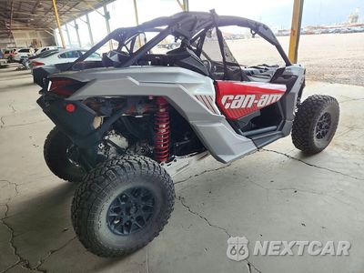 Czwarte zdjęcie samochodu z boku: 2024 CAN-AM MAVERICK X3 DS TURBO UTILITY VEHICLE VIN:3JBVGAY21RE000058 - miniatura