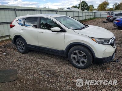 Czwarte zdjęcie samochodu z boku: 2017 HONDA CR-V EX VIN:5J6RW2H55HL022386 - miniatura