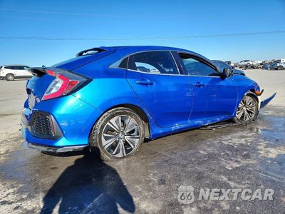 Trzecie zdjęcie samochodu z tyłu: 2017 HONDA CIVIC EXL VIN:SHHFK7H73HU214121 - miniatura