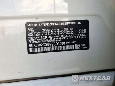 Zdjęcie 13 z 13 samochodu: 2021 BMW X7 XDRIVE40I VIN:5UXCW2C08M9G03090 - miniatura