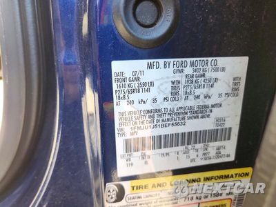Zdjęcie 13 z 13 samochodu: 2011 FORD EXPEDITION XLT VIN:1FMJU1J51BEF55632 - miniatura