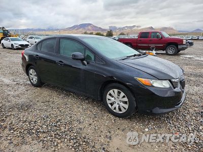 Czwarte zdjęcie samochodu z boku: 2012 HONDA CIVIC LX VIN:2HGFB2F55CH308978 - miniatura