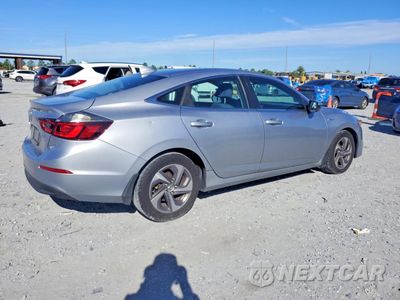 Trzecie zdjęcie samochodu z tyłu: 2019 HONDA INSIGHT LX VIN:19XZE4F17KE017288 - miniatura