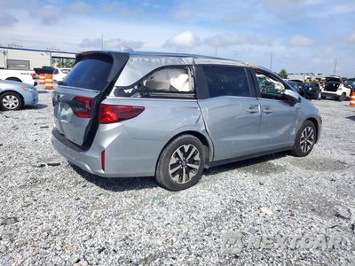 Trzecie zdjęcie samochodu z tyłu: 2026 HONDA ODYSSEY EXL VIN:5FNRL6H60TB036657 - miniatura