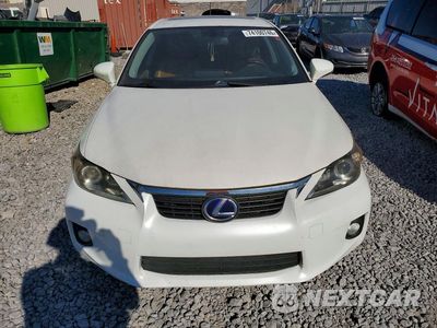 Piąte zdjęcie samochodu w środku: 2012 LEXUS CT 200 VIN:JTHKD5BH4C2079404 - miniatura