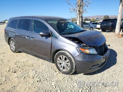 Czwarte zdjęcie samochodu z boku: 2016 HONDA ODYSSEY EX VIN:5FNRL5H4XGB092071 - miniatura