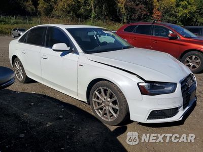 Czwarte zdjęcie samochodu z boku: 2016 AUDI A4 PREMIUM S-LINE VIN:WAUBFAFL4GN001287 - miniatura