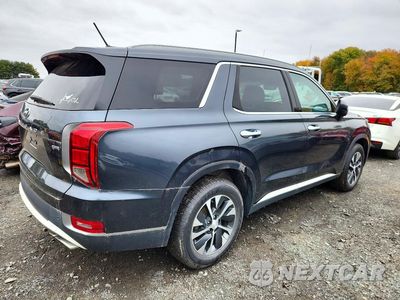Trzecie zdjęcie samochodu z tyłu: 2020 HYUNDAI PALISADE VIN:KM8R2DHEXLU040328 - miniatura
