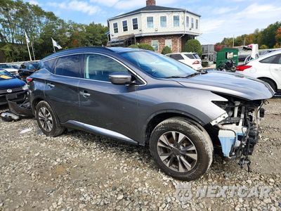 Czwarte zdjęcie samochodu z boku: 2017 NISSAN MURANO SV VIN:5N1AZ2MG8HN131975 - miniatura