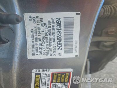 Zdjęcie 13 z 13 samochodu: 2009 HONDA CIVIC LX VIN:2HGFA16549H309514 - miniatura