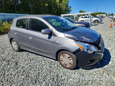 Czwarte zdjęcie samochodu z boku: 2022 MITSUBISHI MIRAGE ES VIN:ML32AUHJXNH003803 - miniatura