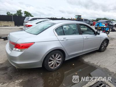 Trzecie zdjęcie samochodu z tyłu: 2011 HONDA ACCORD EXL VIN:1HGCP2F86BA074510 - miniatura