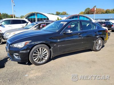 2018 INFINITI Q50 3.0T LUXE JN1EV7AR2JM432356 - główne zdjęcie licytacji z USA - miniatura