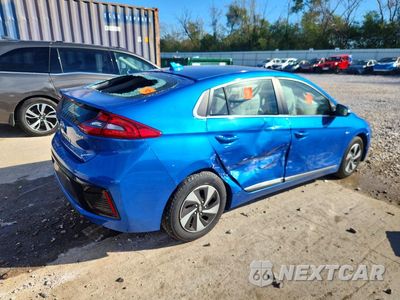 Trzecie zdjęcie samochodu z tyłu: 2017 HYUNDAI IONIQ SEL VIN:KMHC75LC9HU026074 - miniatura