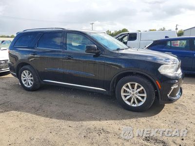 Czwarte zdjęcie samochodu z boku: 2021 DODGE DURANGO SXT VIN:1C4RDHAG7MC608981 - miniatura