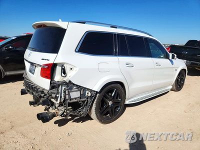 Trzecie zdjęcie samochodu z tyłu: 2015 MERCEDES-BENZ GL 550 4MATIC VIN:4JGDF7DE8FA551533 - miniatura