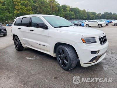 Czwarte zdjęcie samochodu z boku: 2015 JEEP GRAND CHEROKEE OVERLAND VIN:1C4RJFCG9FC212810 - miniatura