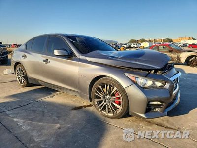 Czwarte zdjęcie samochodu z boku: 2017 INFINITI Q50 RED SPORT 400 VIN:JN1FV7AP6HM851355 - miniatura