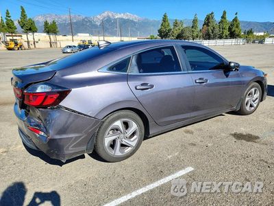 Trzecie zdjęcie samochodu z tyłu: 2020 HONDA INSIGHT EX VIN:19XZE4F55LE001238 - miniatura