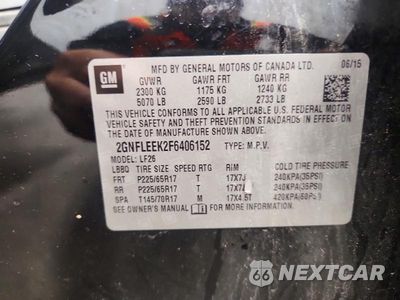 Zdjęcie 12 z 12 samochodu: 2015 CHEVROLET EQUINOX LS VIN:2GNFLEEK2F6406152 - miniatura