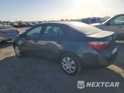 Drugie zdjęcie samochodu z przodu: 2016 TOYOTA COROLLA LE VIN:5YFBURHE8GP416315 - miniatura
