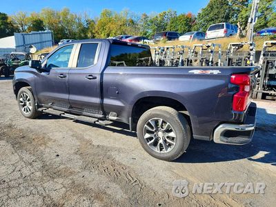 Drugie zdjęcie samochodu z przodu: 2022 CHEVROLET SILVERADO K1500 LT-L VIN:1GCRDKEK4NZ634366 - miniatura
