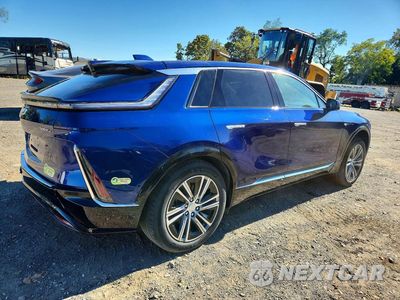 Trzecie zdjęcie samochodu z tyłu: 2024 CADILLAC LYRIQ LUXURY VIN:1GYKPPRL0RZ139476 - miniatura