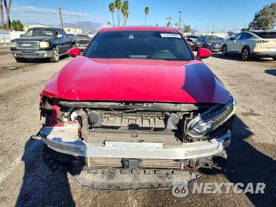 Piąte zdjęcie samochodu w środku: 2018 HONDA ACCORD SPORT VIN:1HGCV1F35JA257559 - miniatura