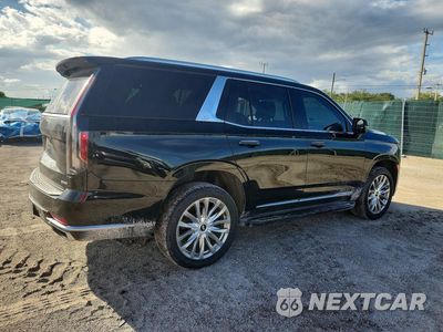 Trzecie zdjęcie samochodu z tyłu: 2021 CADILLAC ESCALADE PREMIUM LUXURY VIN:1GYS3BKL7MR362275 - miniatura