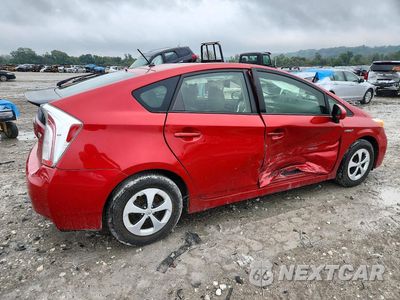 Trzecie zdjęcie samochodu z tyłu: 2013 TOYOTA PRIUS TWO VIN:JTDKN3DU8D1715729 - miniatura