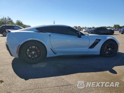 Trzecie zdjęcie samochodu z tyłu: 2019 CHEVROLET CORVETTE Z06 2LZ VIN:1G1YR2D65K5606640 - miniatura