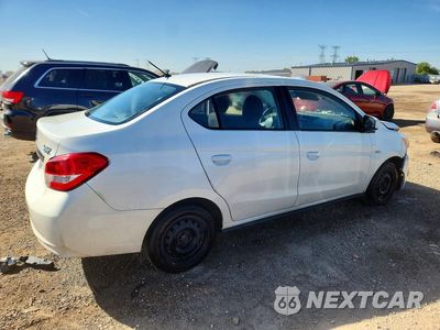Trzecie zdjęcie samochodu z tyłu: 2019 MITSUBISHI MIRAGE G4 ES VIN:ML32F3FJ3KHF01418 - miniatura