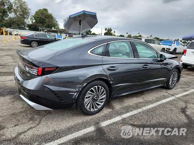 Trzecie zdjęcie samochodu z tyłu: 2025 HYUNDAI SONATA HYBRID SEL VIN:KMHL34JJ2SA121625 - miniatura