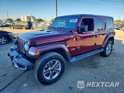 2021 JEEP WRANGLER UNLIMITED SAHARA 1C4HJXEN9MW668038 - główne zdjęcie licytacji z USA - miniatura