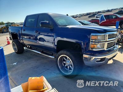 Czwarte zdjęcie samochodu z boku: 2014 CHEVROLET SILVERADO K1500 LT VIN:3GCUKREC0EG133556 - miniatura