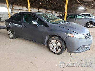 Czwarte zdjęcie samochodu z boku: 2015 HONDA CIVIC LX VIN:19XFB2F53FE088609 - miniatura