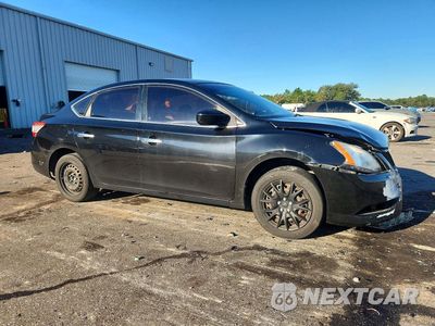 Czwarte zdjęcie samochodu z boku: 2014 NISSAN SENTRA SV VIN:3N1AB7AP1EY270356 - miniatura