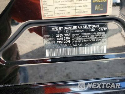 Zdjęcie 12 z 12 samochodu: 2012 MERCEDES-BENZ S 550 VIN:WDDNG7DB4CA466556 - miniatura