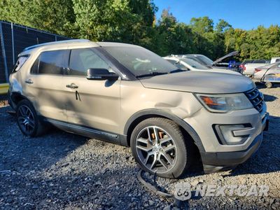 Czwarte zdjęcie samochodu z boku: 2017 FORD EXPLORER LIMITED VIN:1FM5K8F84HGE41429 - miniatura