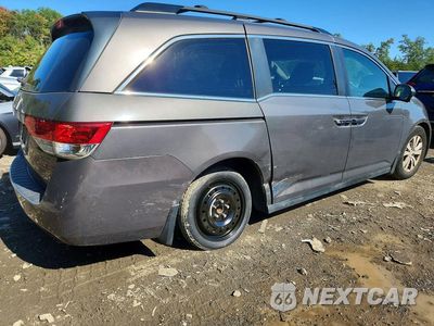 Trzecie zdjęcie samochodu z tyłu: 2016 HONDA ODYSSEY EX VIN:5FNRL5H48GB002299 - miniatura
